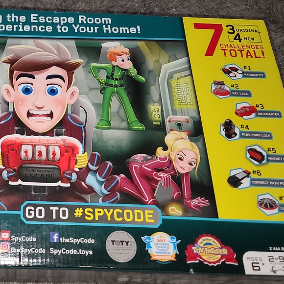 Spy Code Ultimate Operation Escape Room with 3 Original Challenges Plus New!!! - Picture 2 of 3